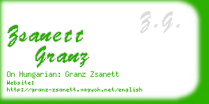 zsanett granz business card